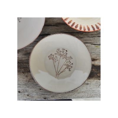 Plato postre «Fleur»